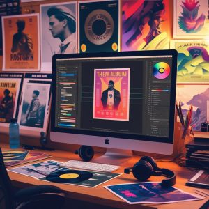 Poster & Album Cover PSD Templates